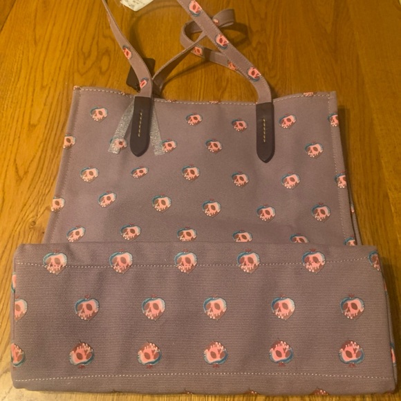 Coach Snow White Tote - Purple and Pink new with tags - Picture 7 of 12